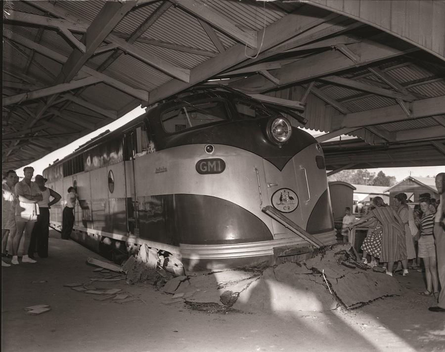 at the Kalgoorlie Train Station Collections WA